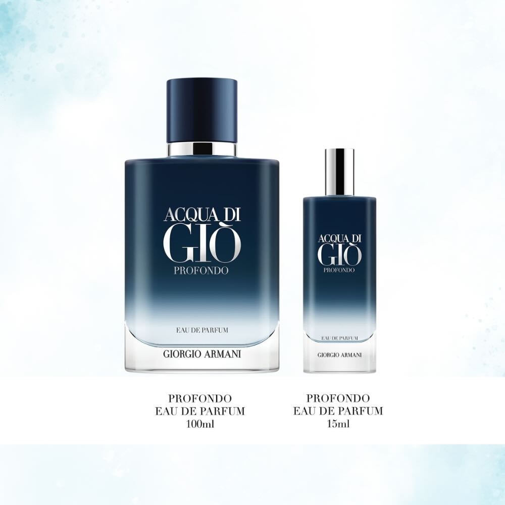 Set Quà Tặng Giorgio Armani Acqua Di Gio Profondo EDP 2Pcs (100ml & 15ml)
